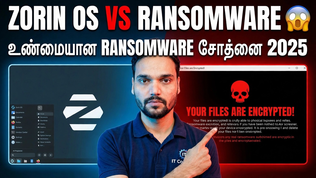 Zorin OS Ransomware சோதனை 2025 - பாதுகாப்பு மற்றும் மதிப்பாய்வு