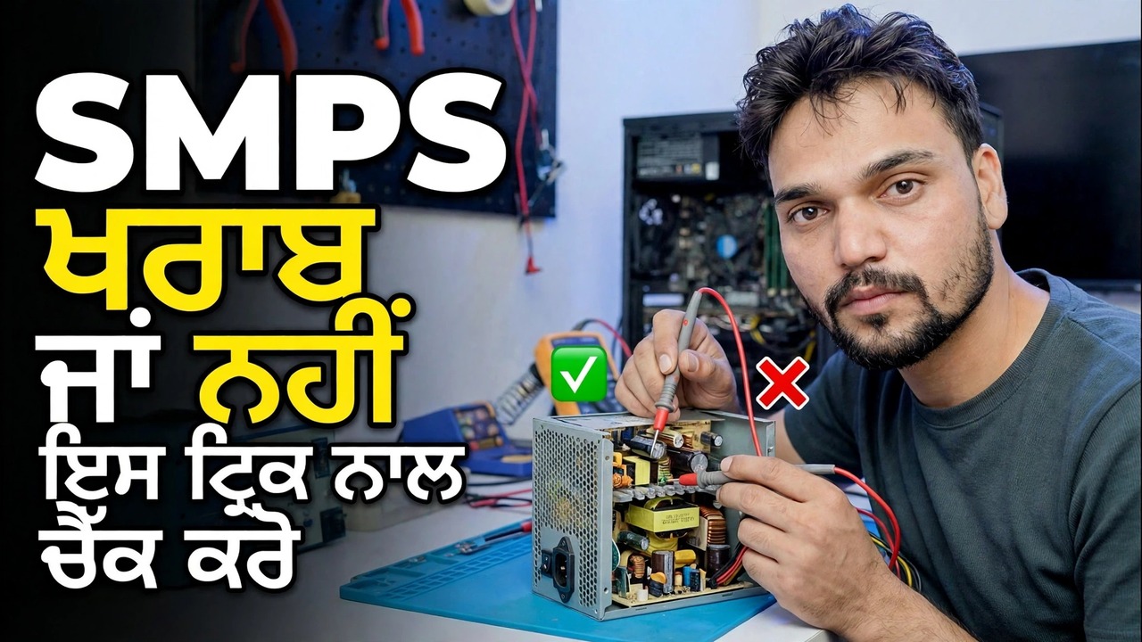 SMPS ਖ਼ਰਾਬ ਹੈ ਯਾ ਨਹੀਂ?