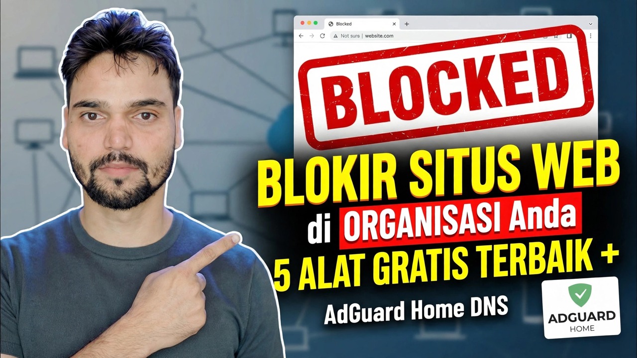 Cara Memblokir Website di Office 🔒 5 Cara Terbaik (Firewall + DNS + ManageEngine)