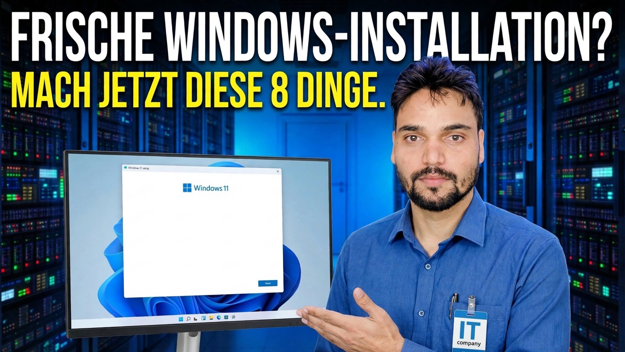 Neue Windows-Installation? Grundlegende Einrichtungs- und Optimierungsschritte