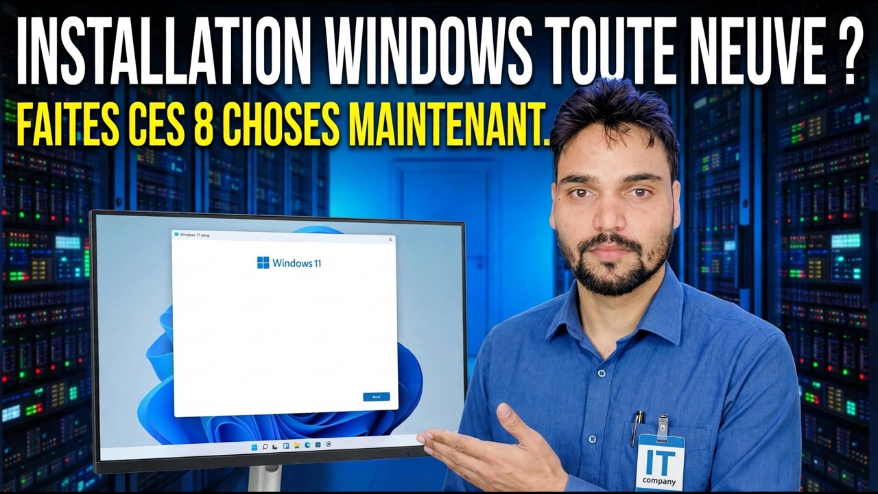 Nouvelle installation de Windows ? Étapes essentielles de configuration et d’optimisation