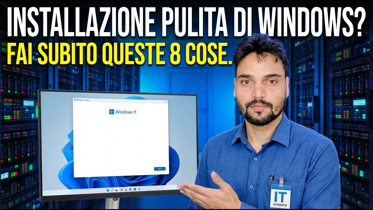 Nuova installazione di Windows? Passaggi essenziali di configurazione e ottimizzazione