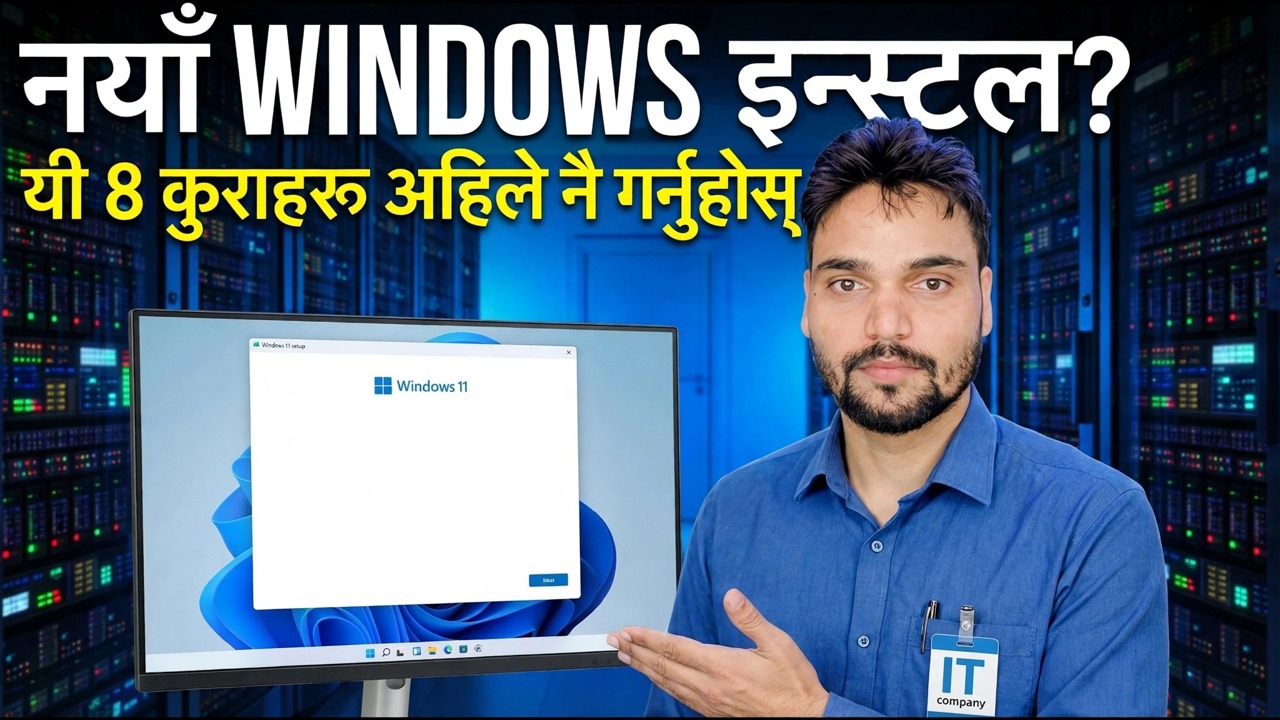 नयाँ विन्डोज स्थापना? आवश्यक सेटअप र अप्टिमाइजेसन चरणहरू