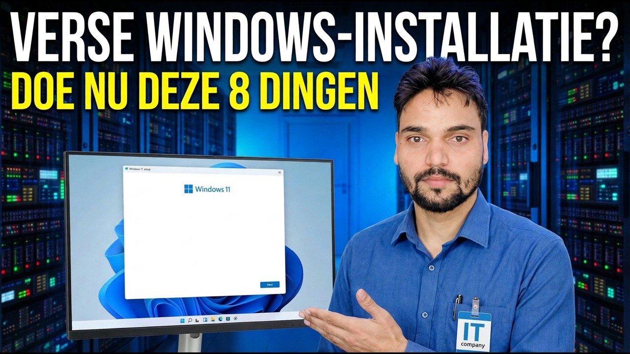 Nieuwe Windows-installatie? Essentiële installatie- en optimalisatiestappen