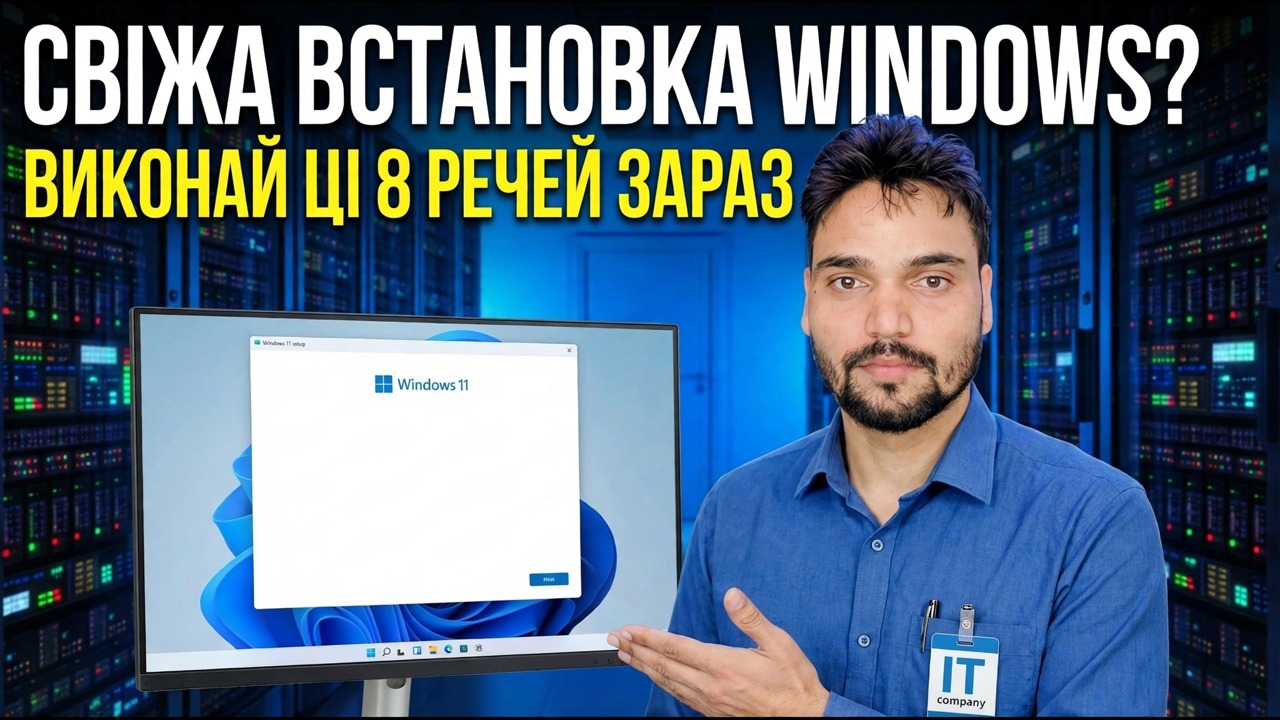 Нове встановлення Windows? Основні кроки налаштування та оптимізації