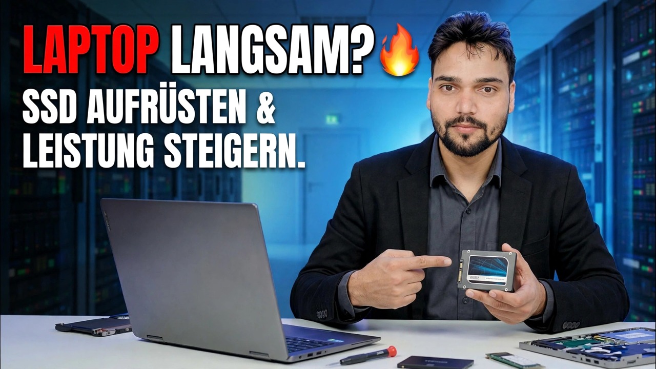 Laptop-SSD-Upgrade 🔥 Schnellere Leistung in wenigen Minuten!