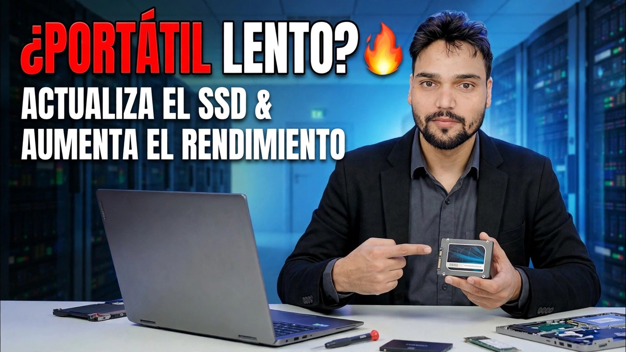 Actualización de SSD para computadora portátil 🔥 ¡Rendimiento más rápido en minutos!