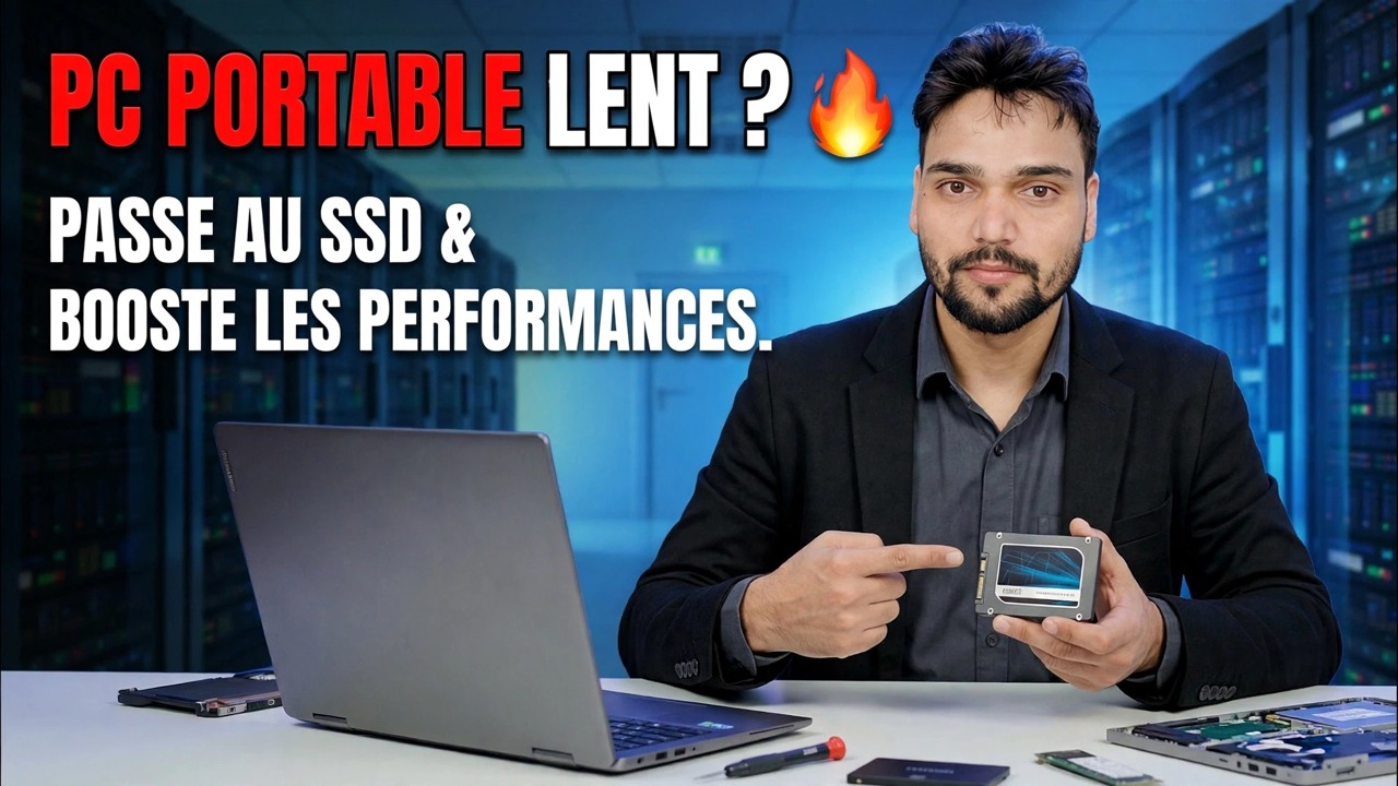Mise à niveau du SSD pour ordinateur portable 🔥 Performances plus rapides en quelques minutes !