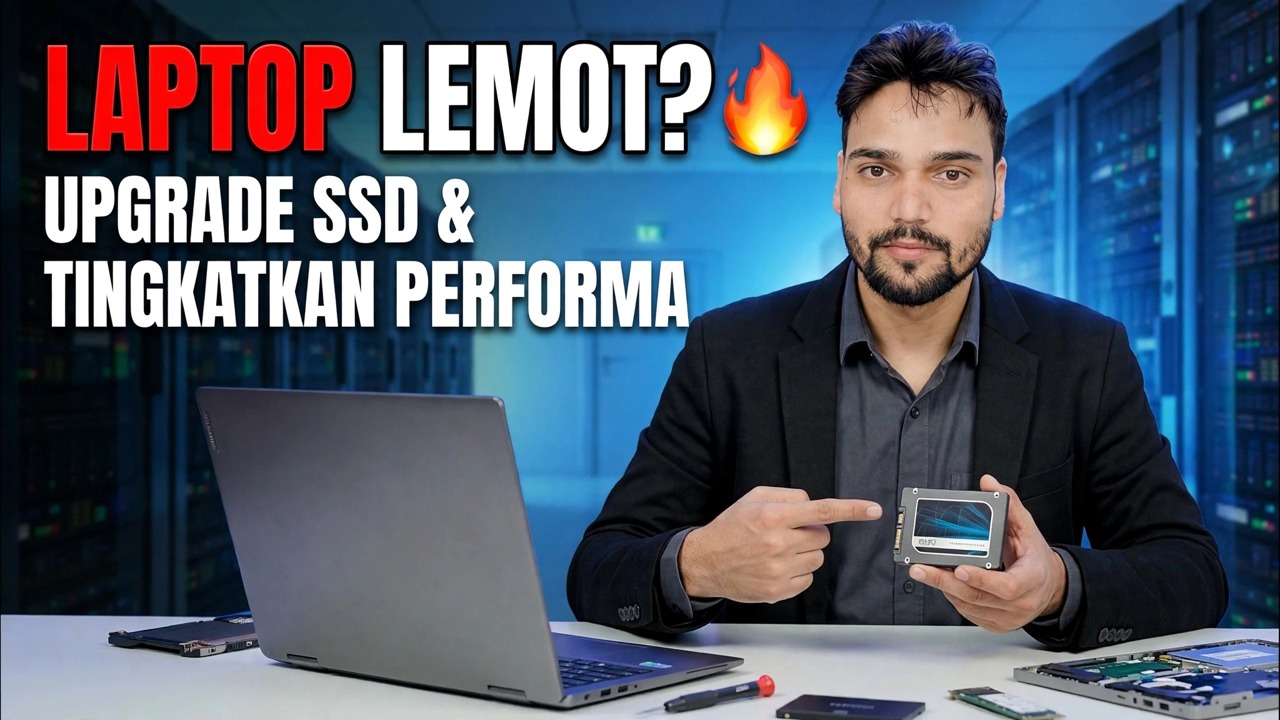 Peningkatan SSD Laptop 🔥 Performa Lebih Cepat dalam Hitungan Menit!
