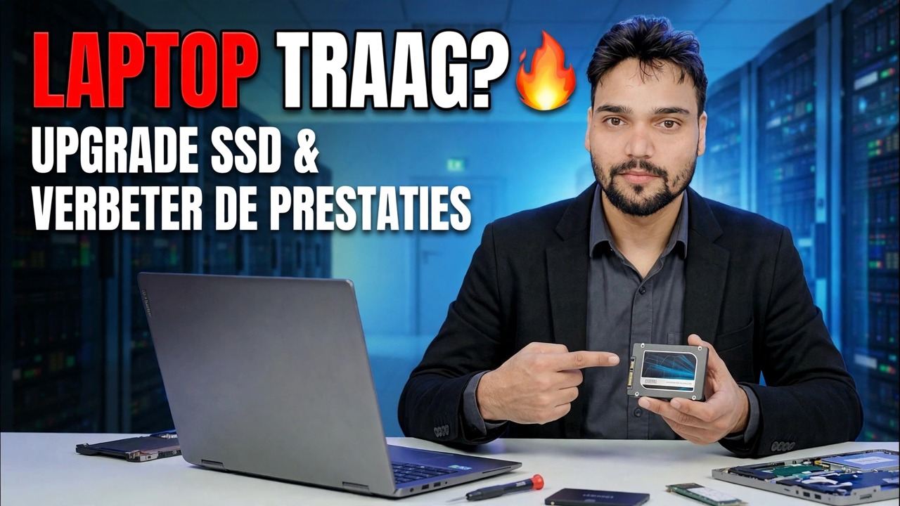 Laptop SSD-upgrade 🔥 Snellere prestaties in enkele minuten!