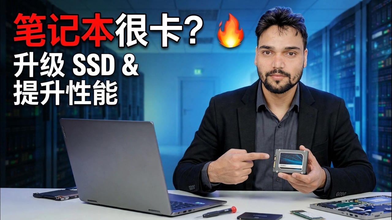 Laptop SSD Upgrade 🔥 Faster Performance in Minutes!