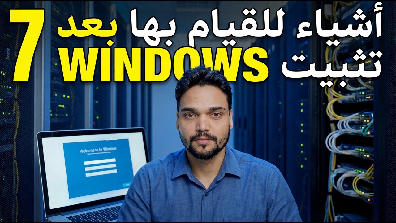 دليل إعداد Windows الكامل