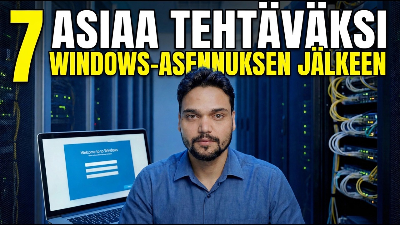 Täydellinen Windowsin asennusopas