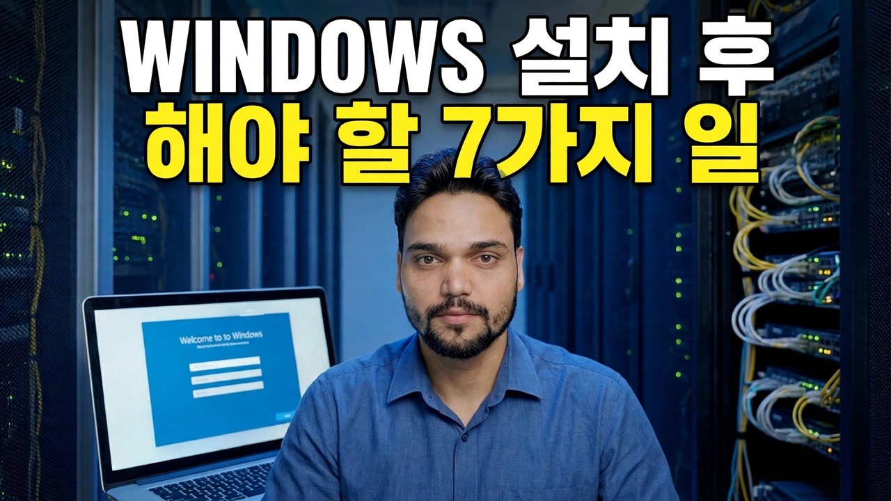 전체 Windows 설치 가이드
