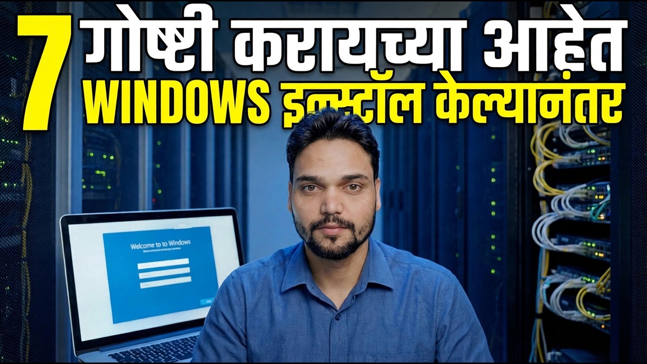 विंडोज सेटअप मार्गदर्शिका पूर्ण करा