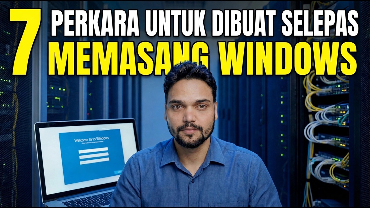 Panduan Persediaan Windows Lengkap