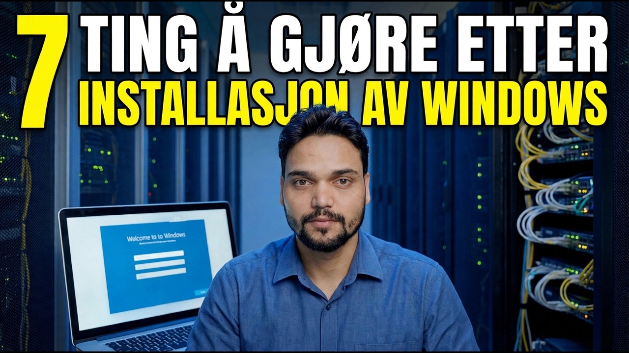 Komplett Windows Setup Guide