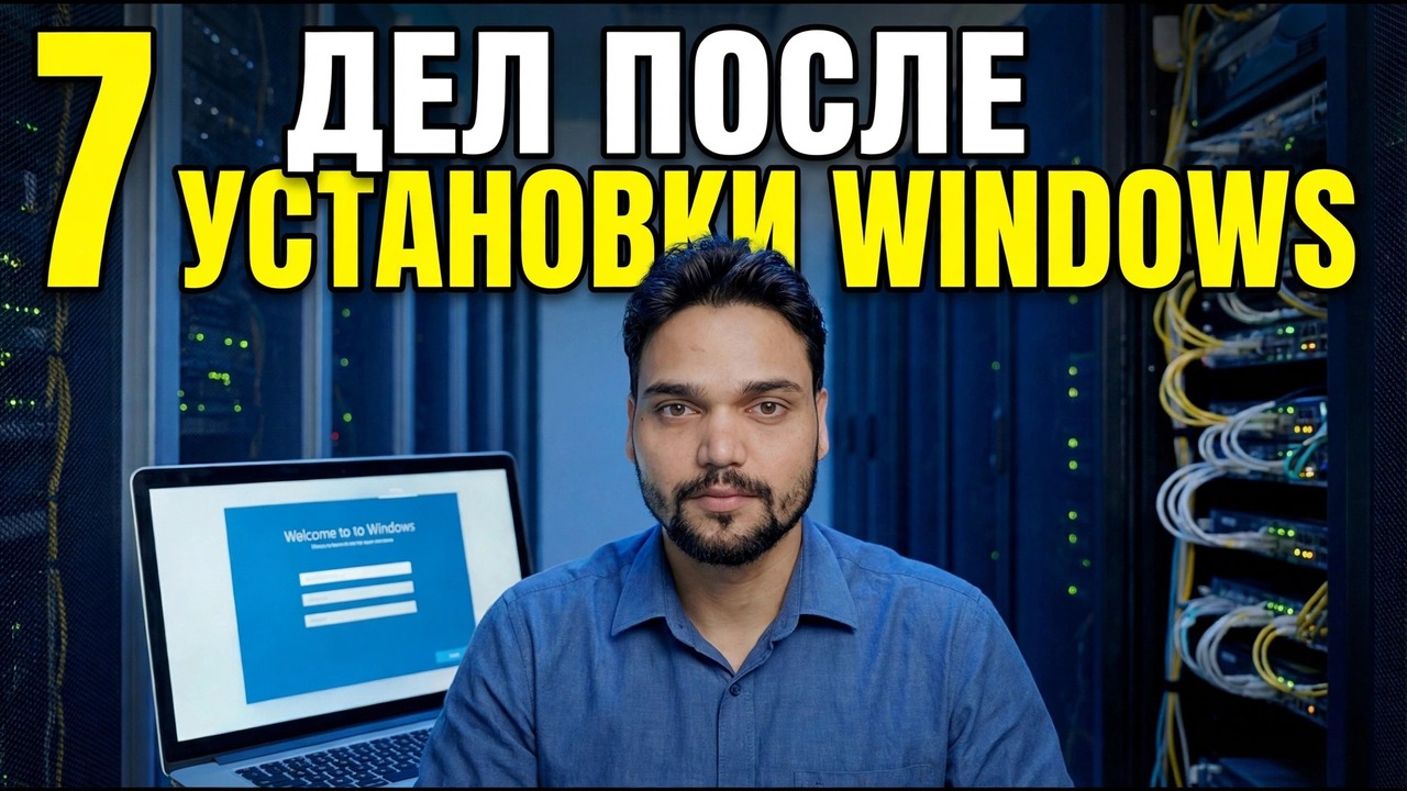 Полное руководство по установке Windows