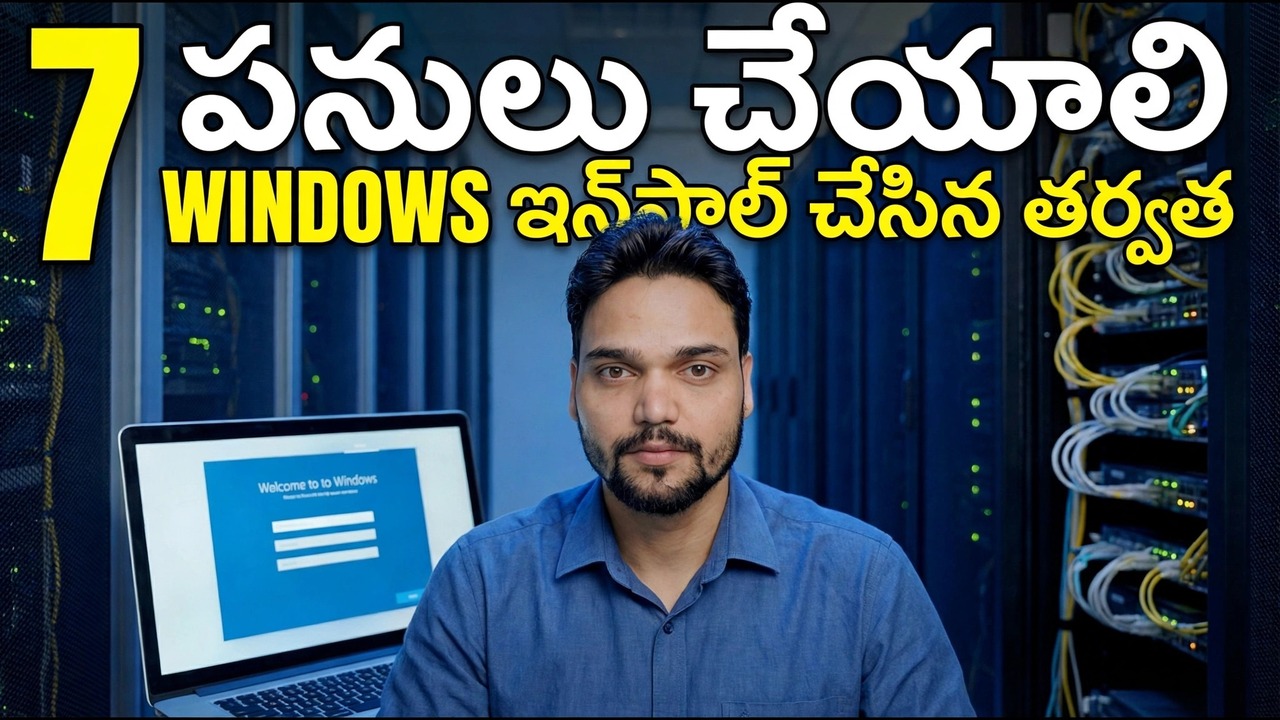 విండోస్ సెటప్ గైడ్‌ని పూర్తి చేయండి