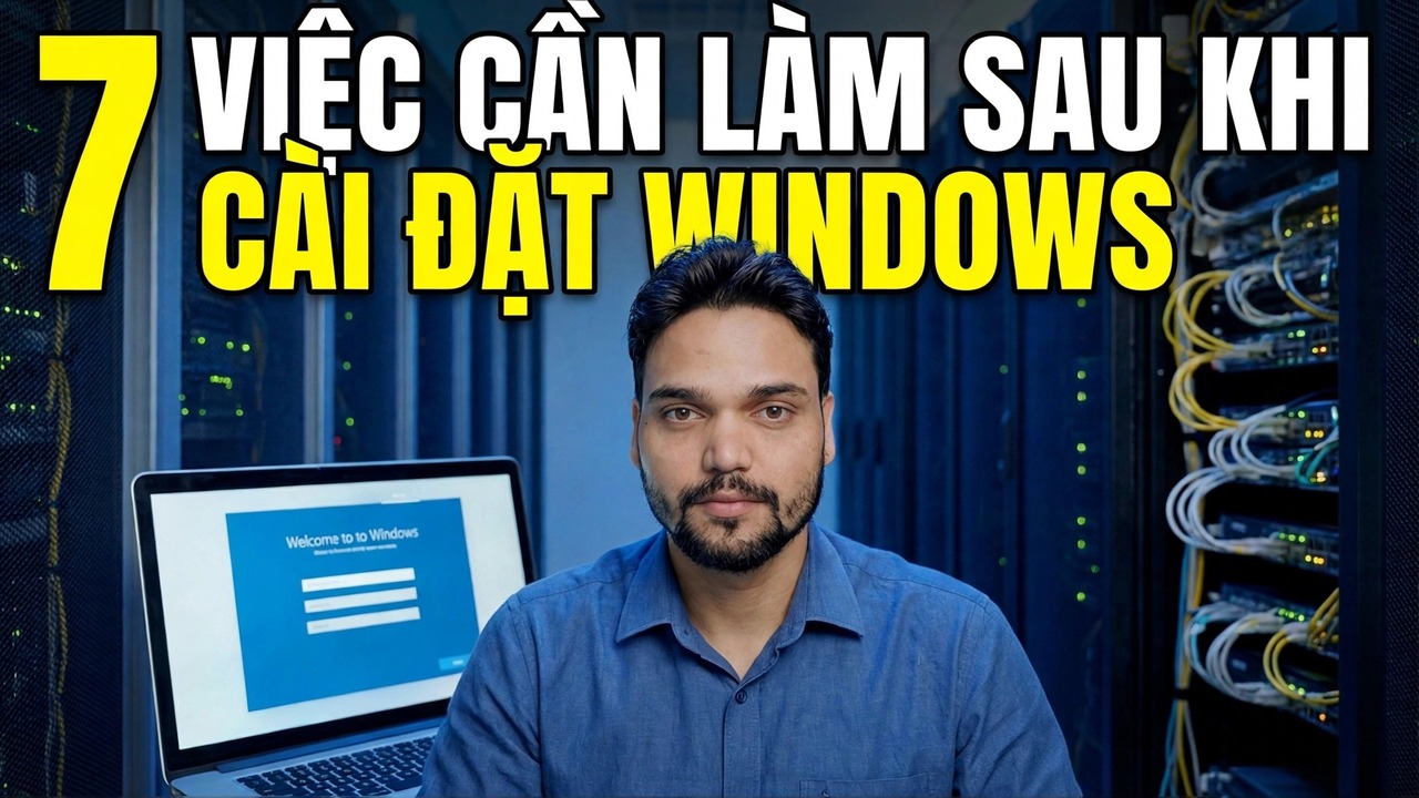 Hướng dẫn thiết lập Windows hoàn chỉnh