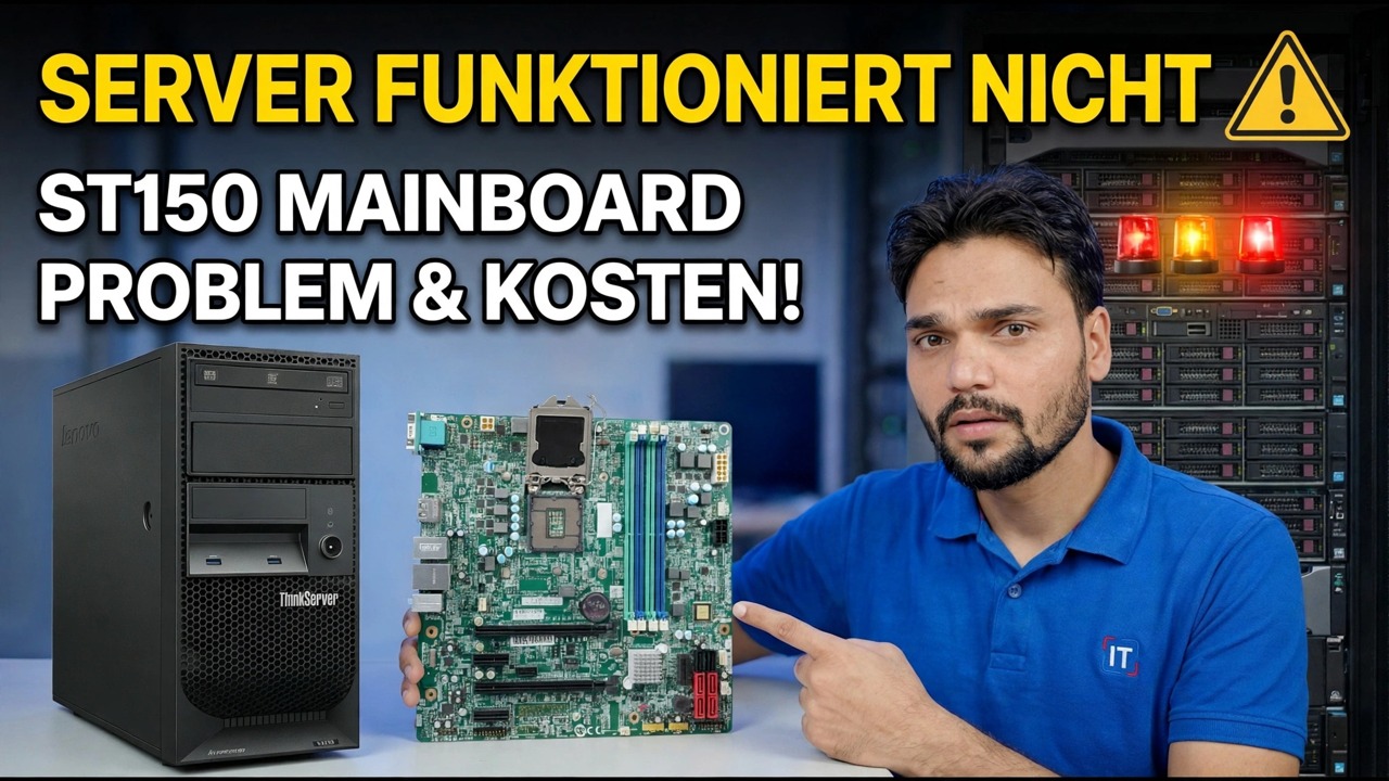 Lenovo ST150 Motherboard tot? 😳 Preis- und Fix-Guide!