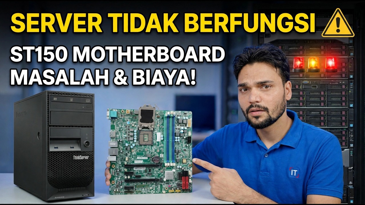 Motherboard Lenovo ST150 Mati? 😳 Panduan Harga & Perbaikan!