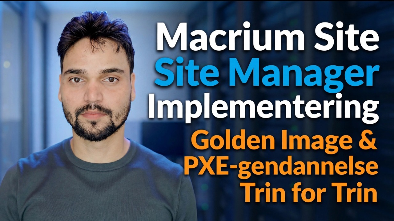 Implementering af Macrium Site Manager