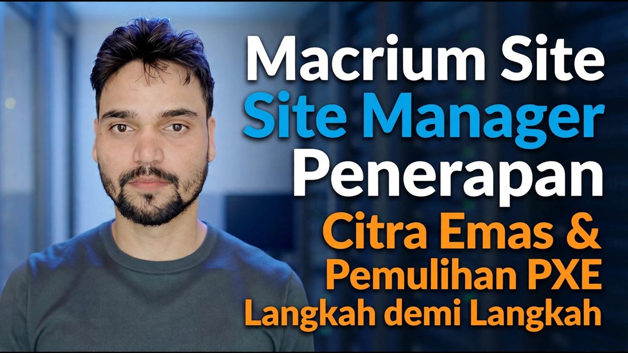 Penerapan Manajer Situs Macrium