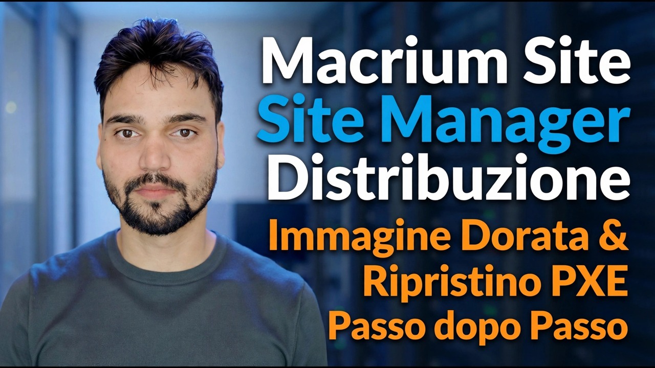 Distribuzione di Macrium Site Manager
