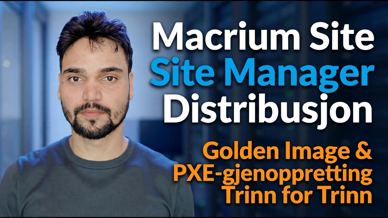 Implementering av Macrium Site Manager