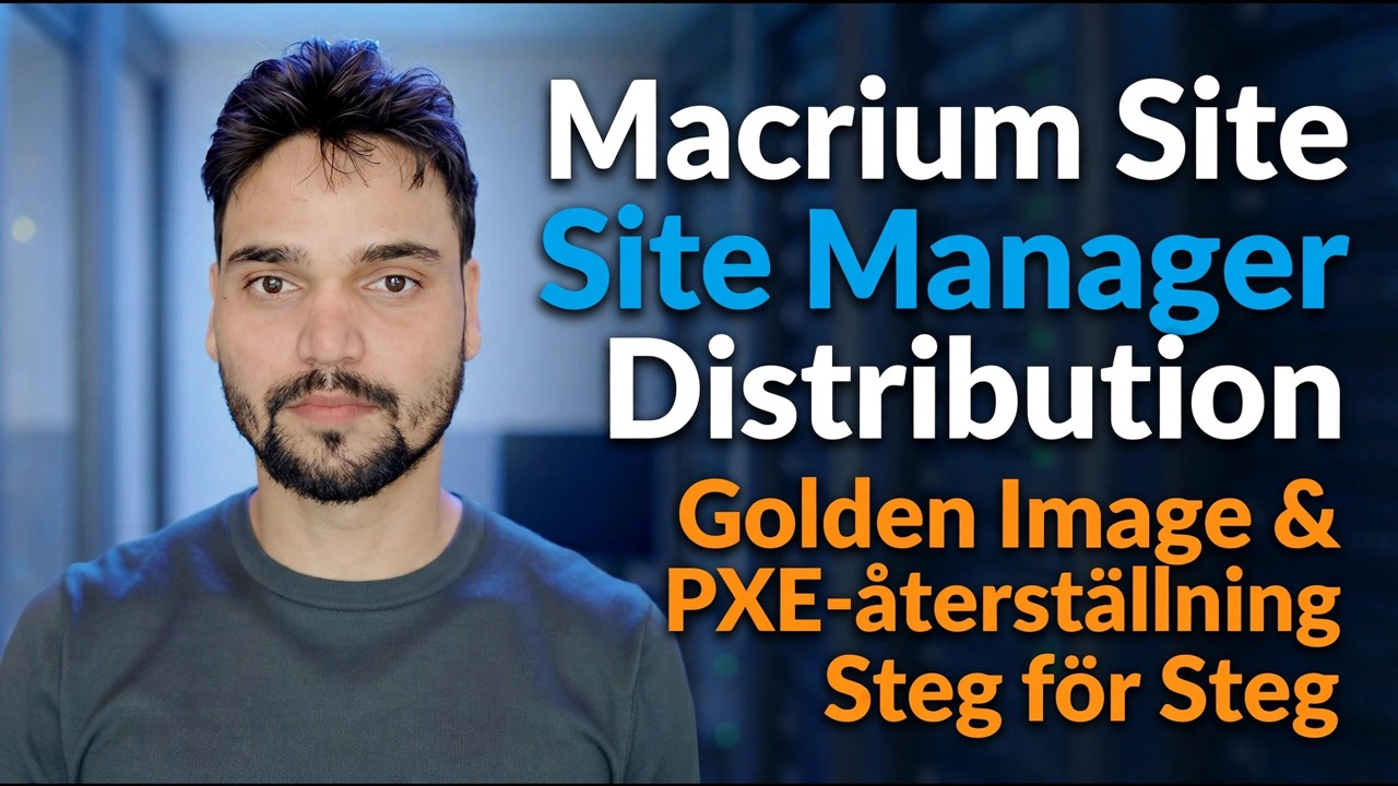Implementering av Macrium Site Manager