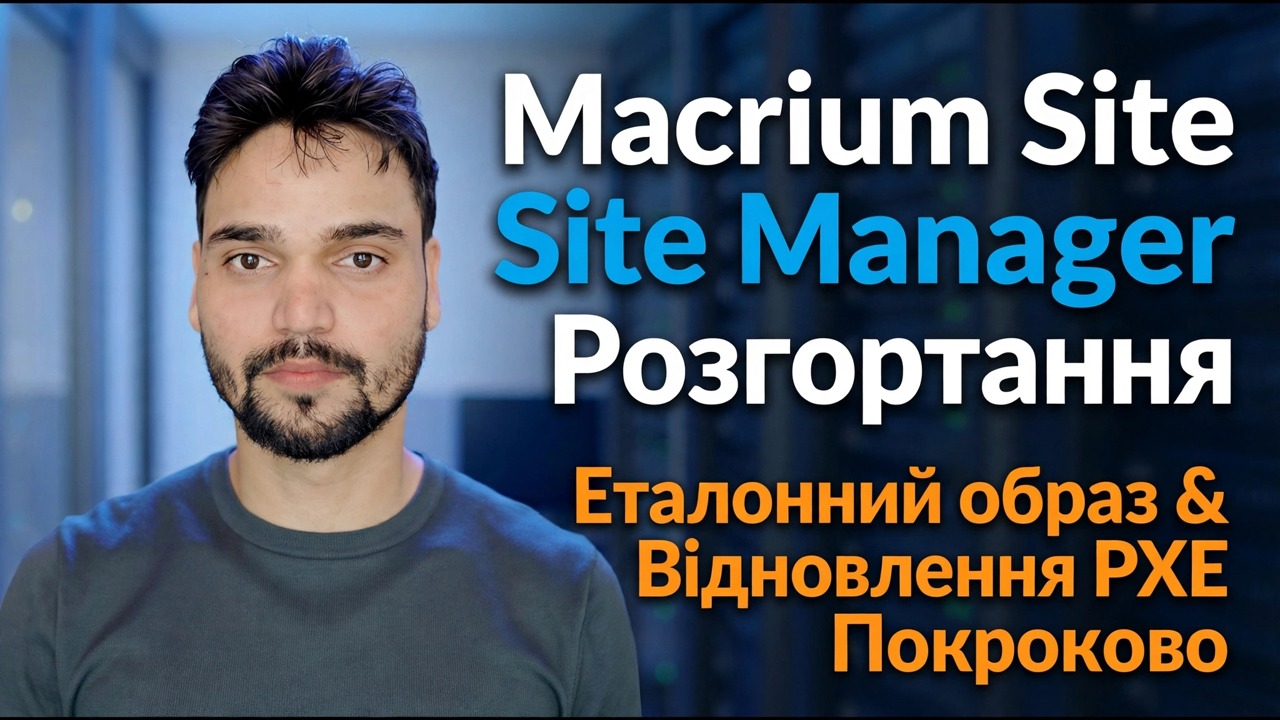 Розгортання Macrium Site Manager