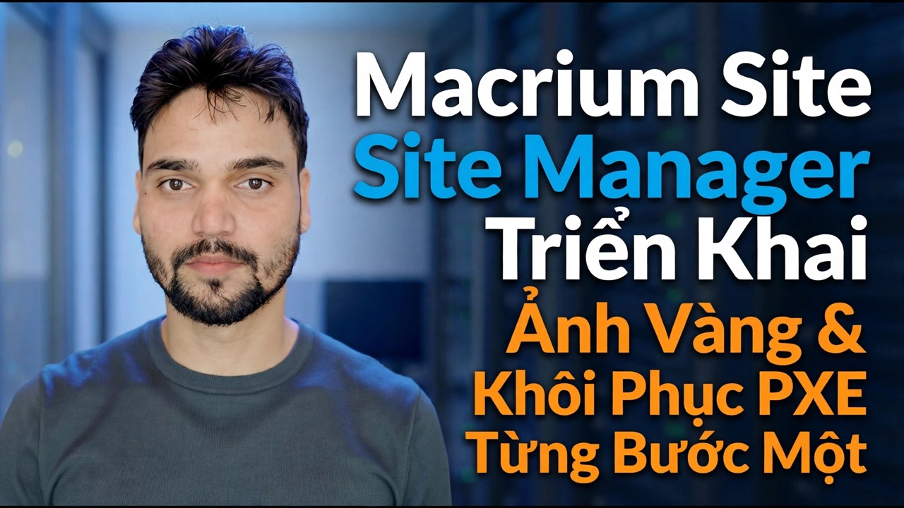 Triển khai Trình quản lý địa điểm Macrium