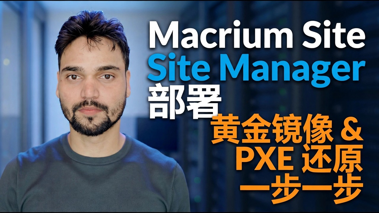 Macrium 站点管理器部署