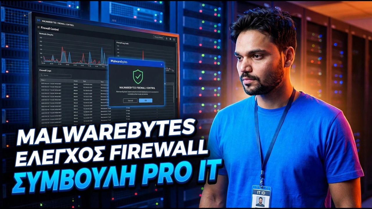 Έλεγχος τείχους προστασίας Malwarebytes