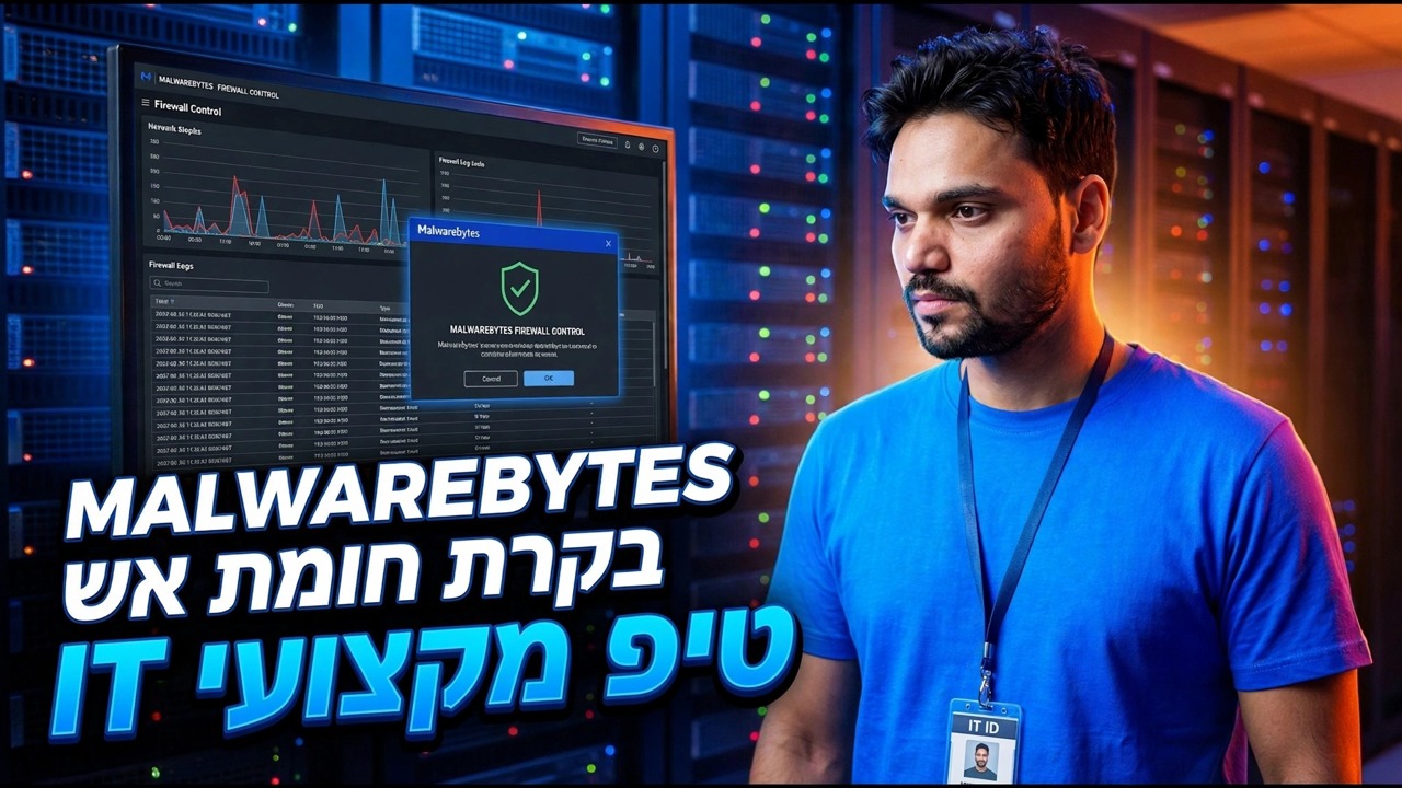 בקרת חומת אש של Malwarebytes