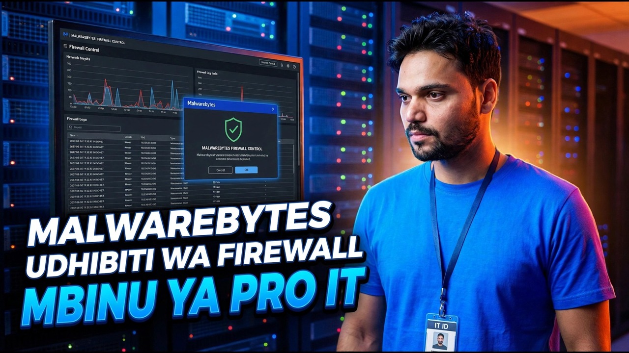 Udhibiti wa Malwarebytes Firewall
