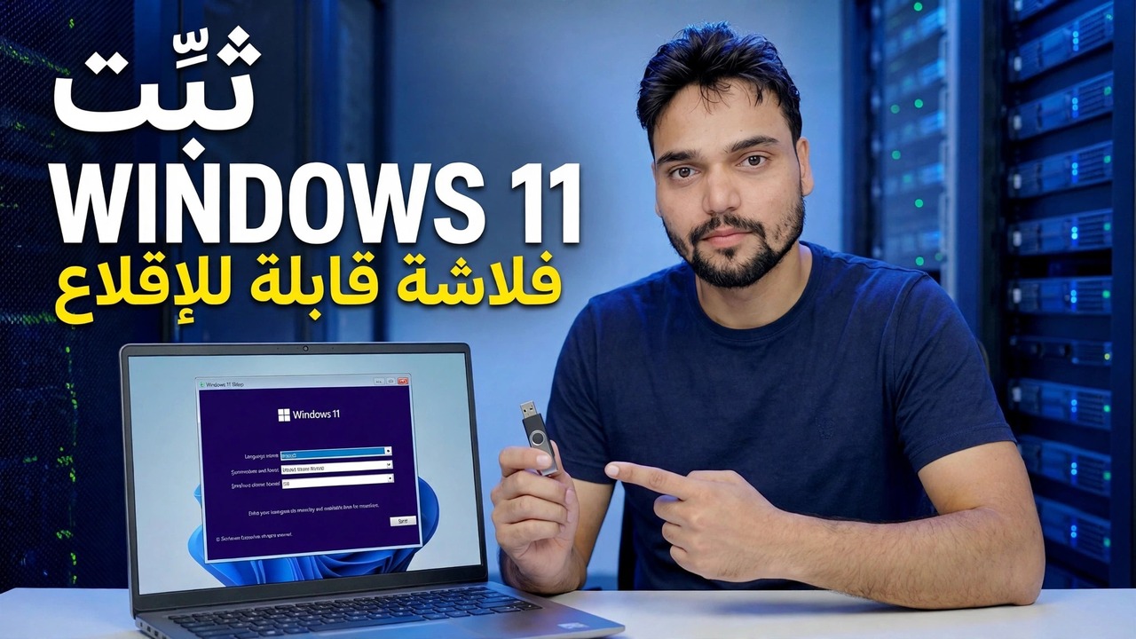 قم بتثبيت Windows 11 باستخدام Pendrive القابل للتشغيل