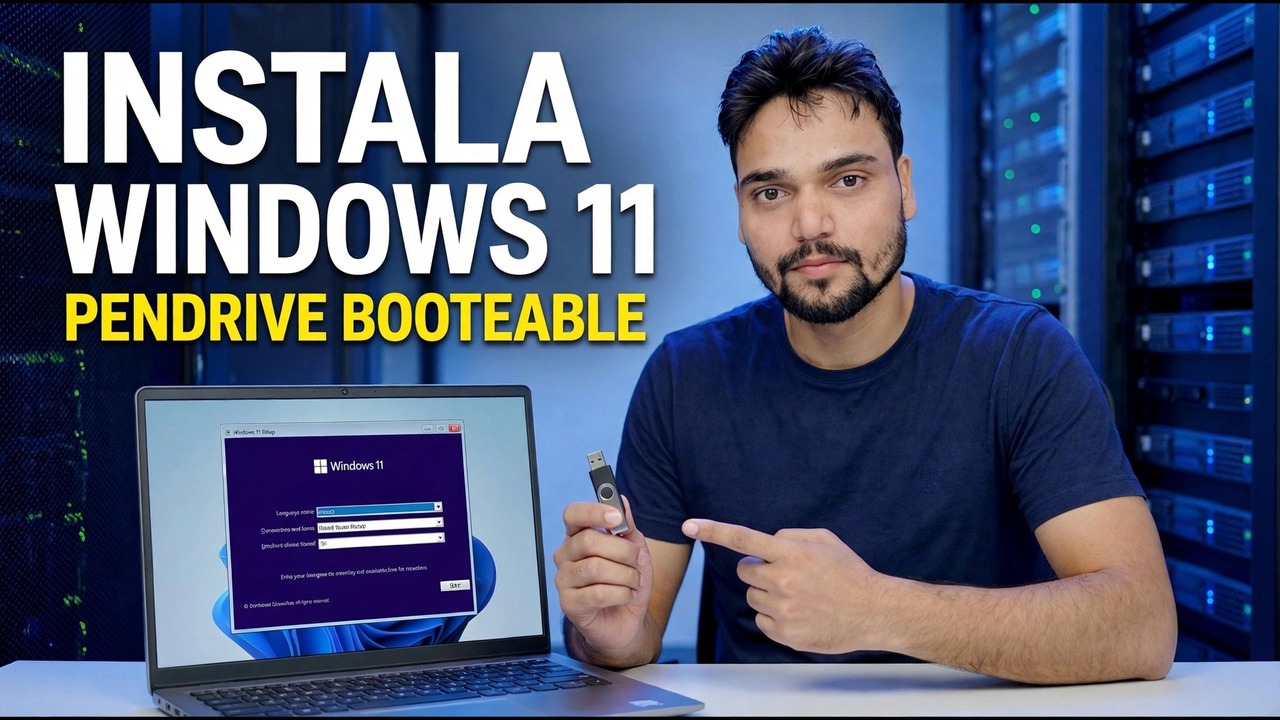 Instalar Windows 11 usando Pendrive de arranque