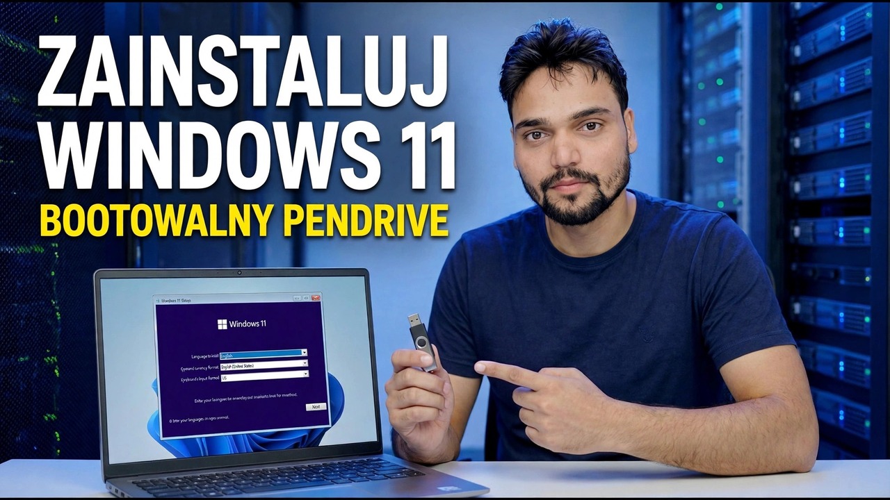 Zainstaluj system Windows 11 za pomocą bootowalnego pendrive'a