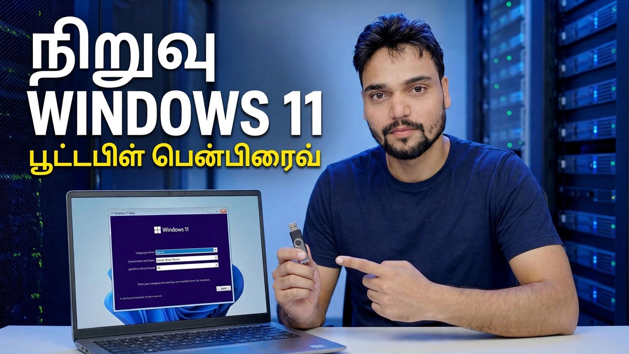 துவக்கக்கூடிய பென்டிரைவைப் பயன்படுத்தி விண்டோஸ் 11 ஐ நிறுவவும்