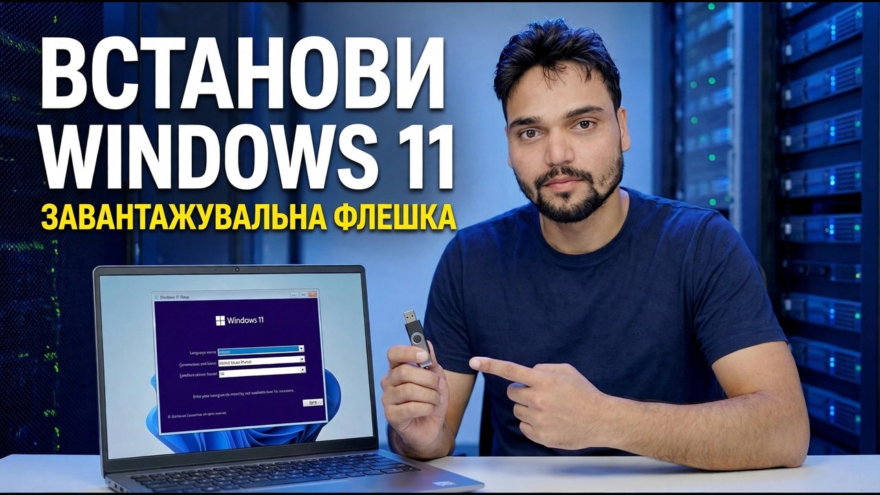 Встановіть Windows 11 за допомогою завантажувального флеш-накопичувача