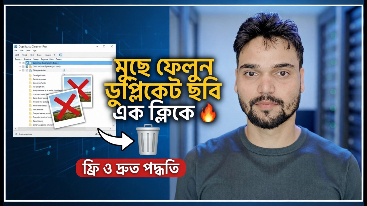 এক ক্লিকে ডুপ্লিকেট ছবি মুছে ফেলুন 🔥 বিনামূল্যে এবং দ্রুত পদ্ধতি