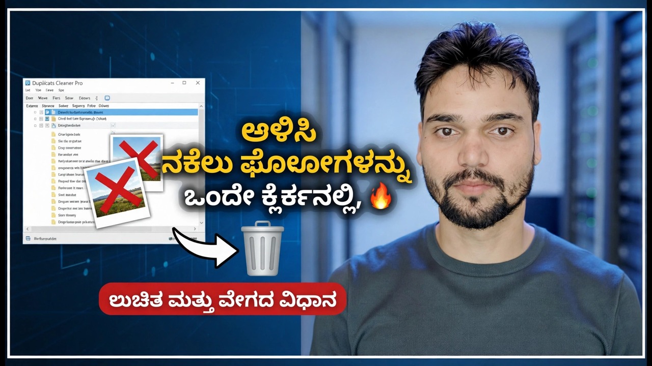 ಒಂದೇ ಕ್ಲಿಕ್‌ನಲ್ಲಿ ನಕಲಿ ಫೋಟೋಗಳನ್ನು ಅಳಿಸಿ 🔥 ಉಚಿತ ಮತ್ತು ವೇಗದ ವಿಧಾನ