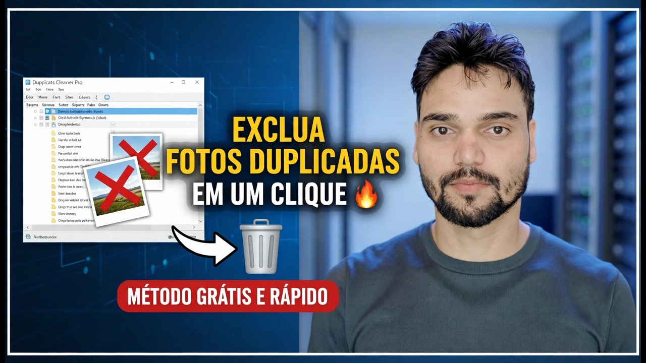 Exclua fotos duplicadas com um clique 🔥 Método rápido e gratuito