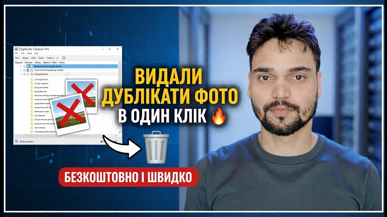 Видаляйте дублікати фотографій в один клік 🔥 Безкоштовний і швидкий спосіб