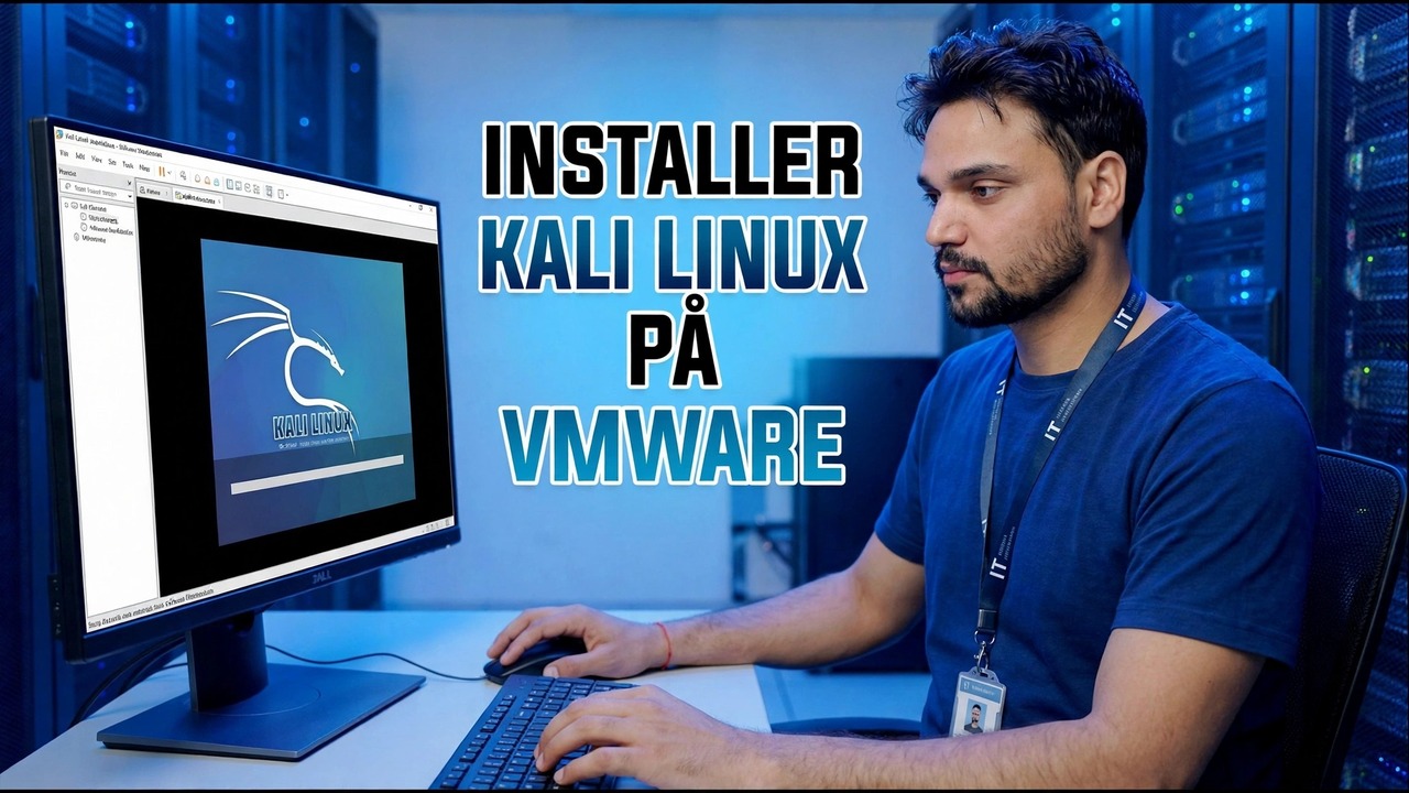 Kali Linux på VMware: Fejlfri installation