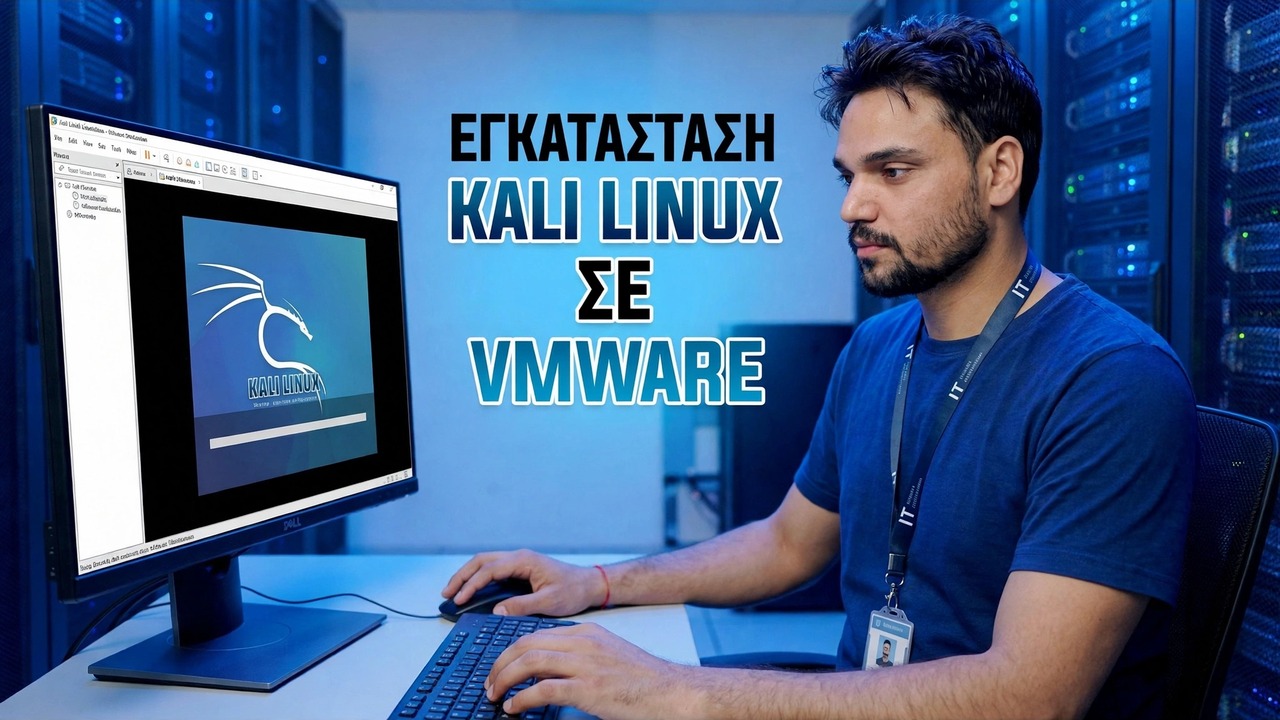 Kali Linux σε VMware: Εγκατάσταση χωρίς σφάλματα