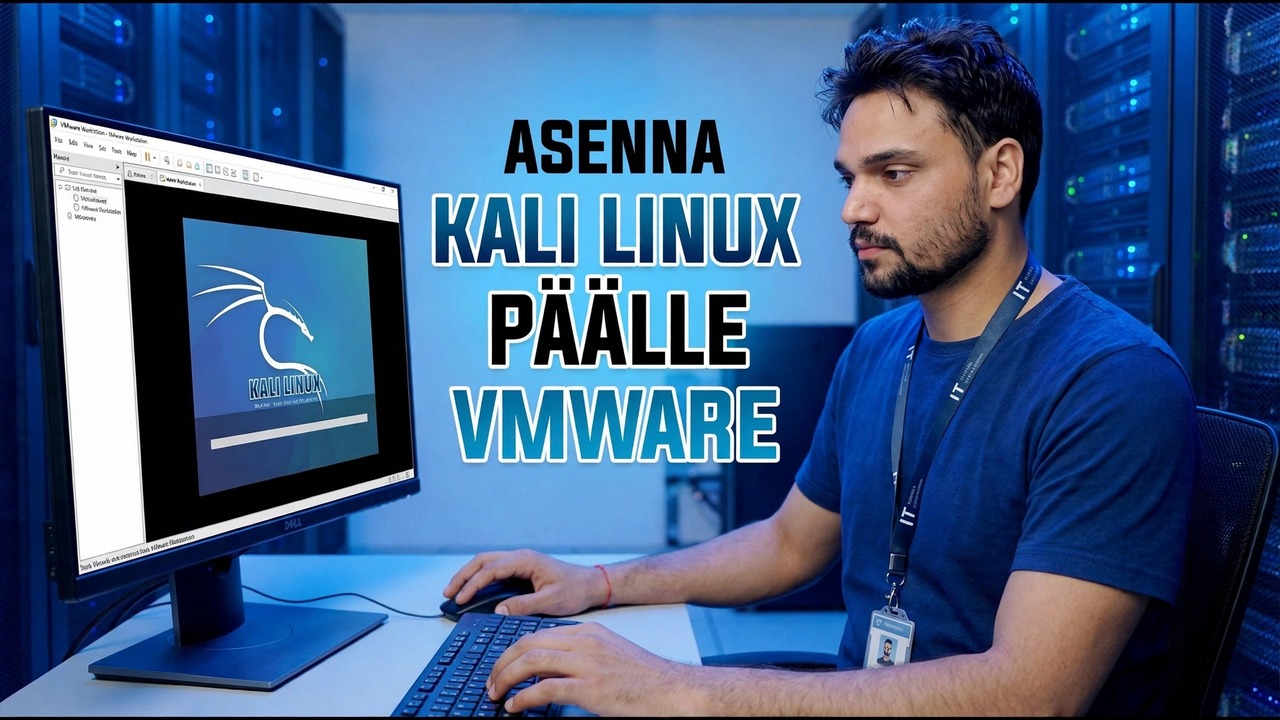 Kali Linux VMwaressa: virheetön asennus