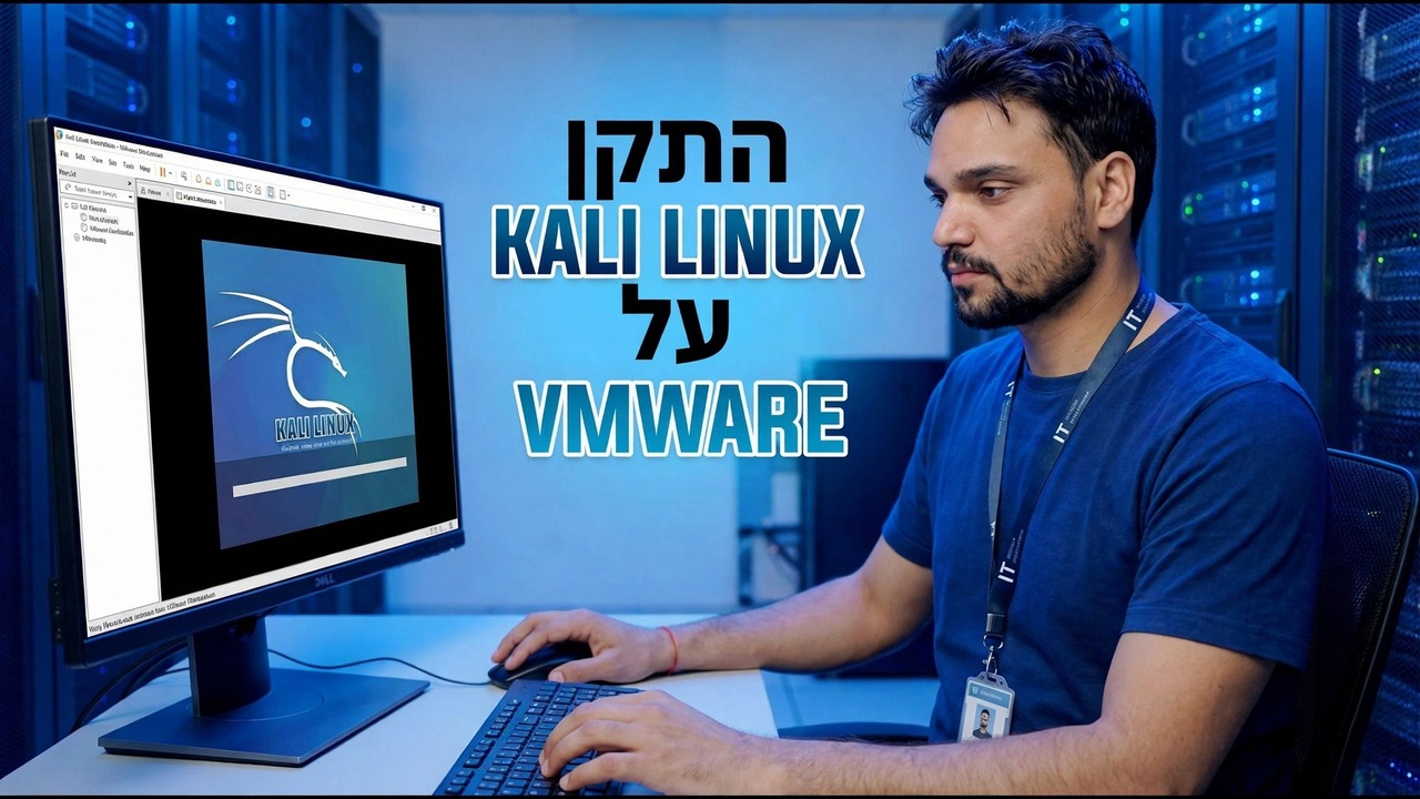 Kali Linux ב-VMware: התקנה ללא שגיאות
